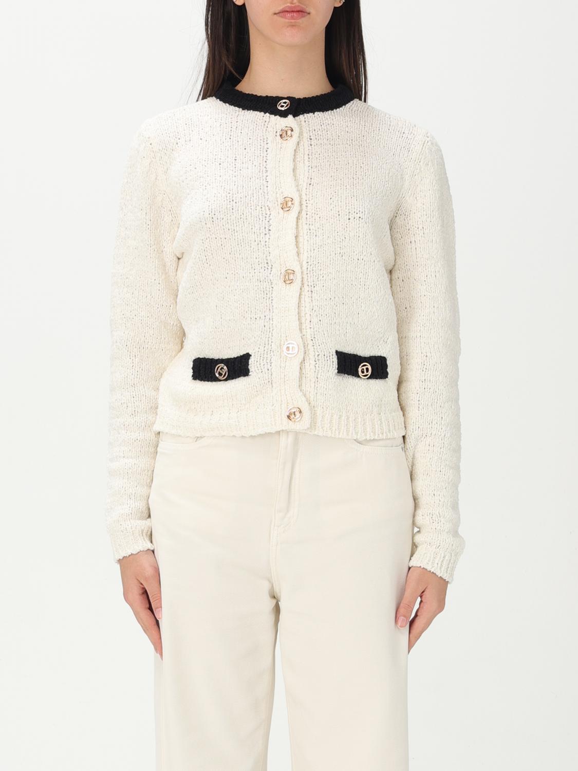 Womans 가디건 Twinset