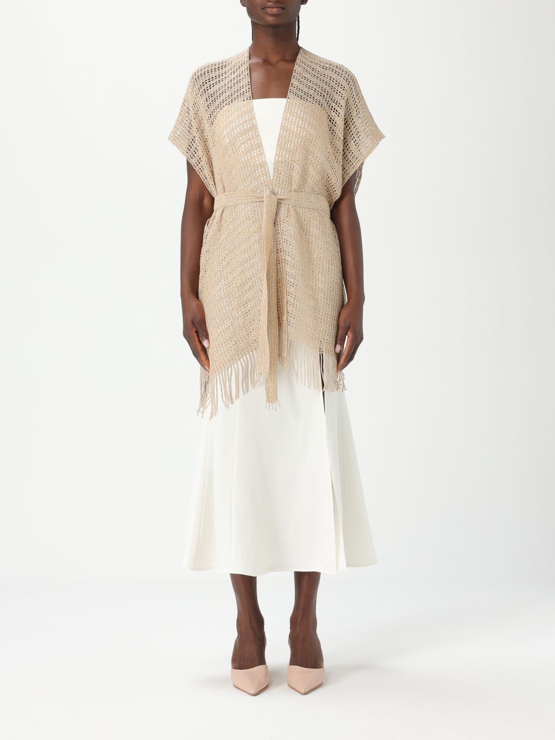 Womans 가디건 Twinset