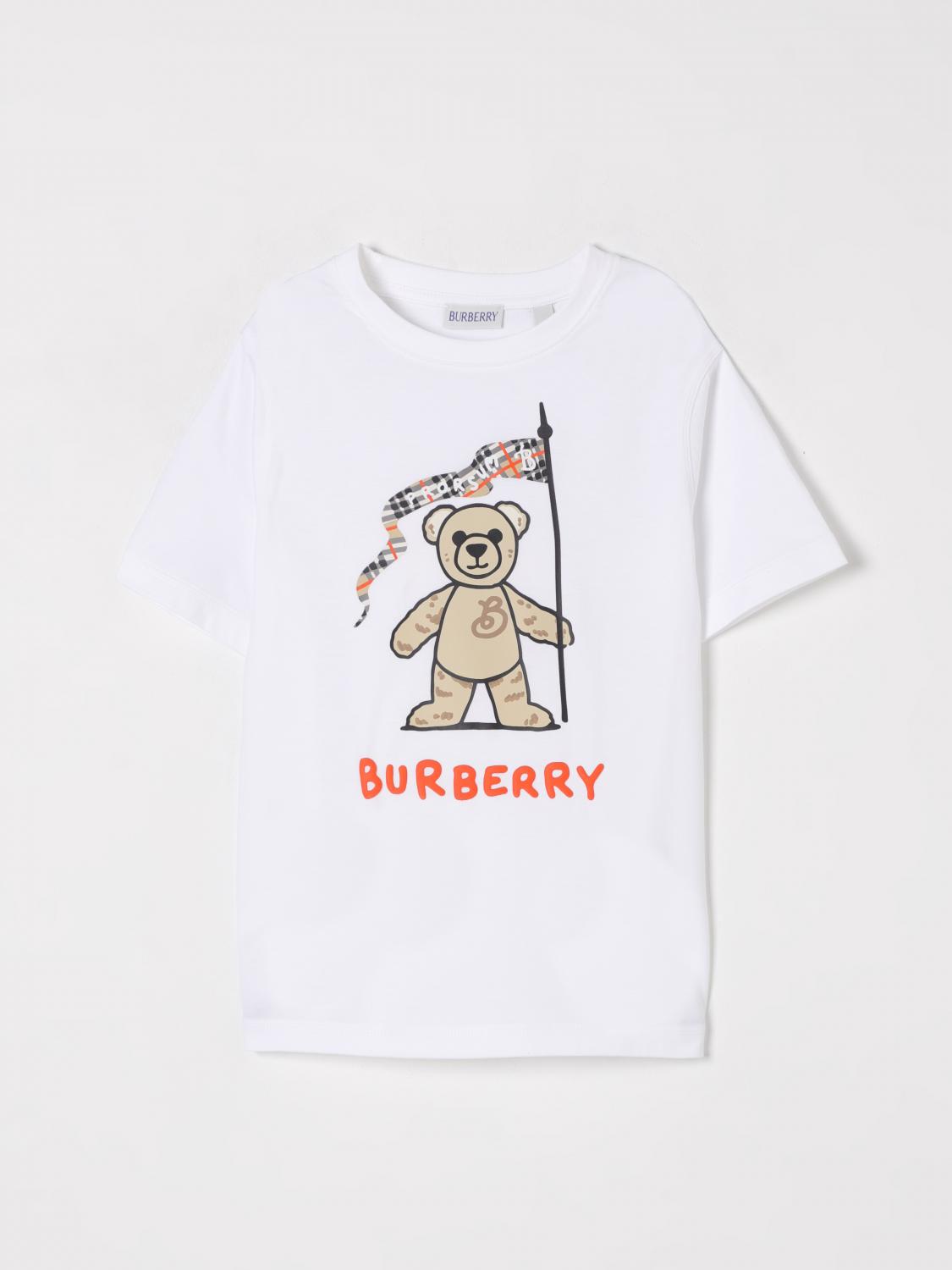 Little Girls 티셔츠 Burberry