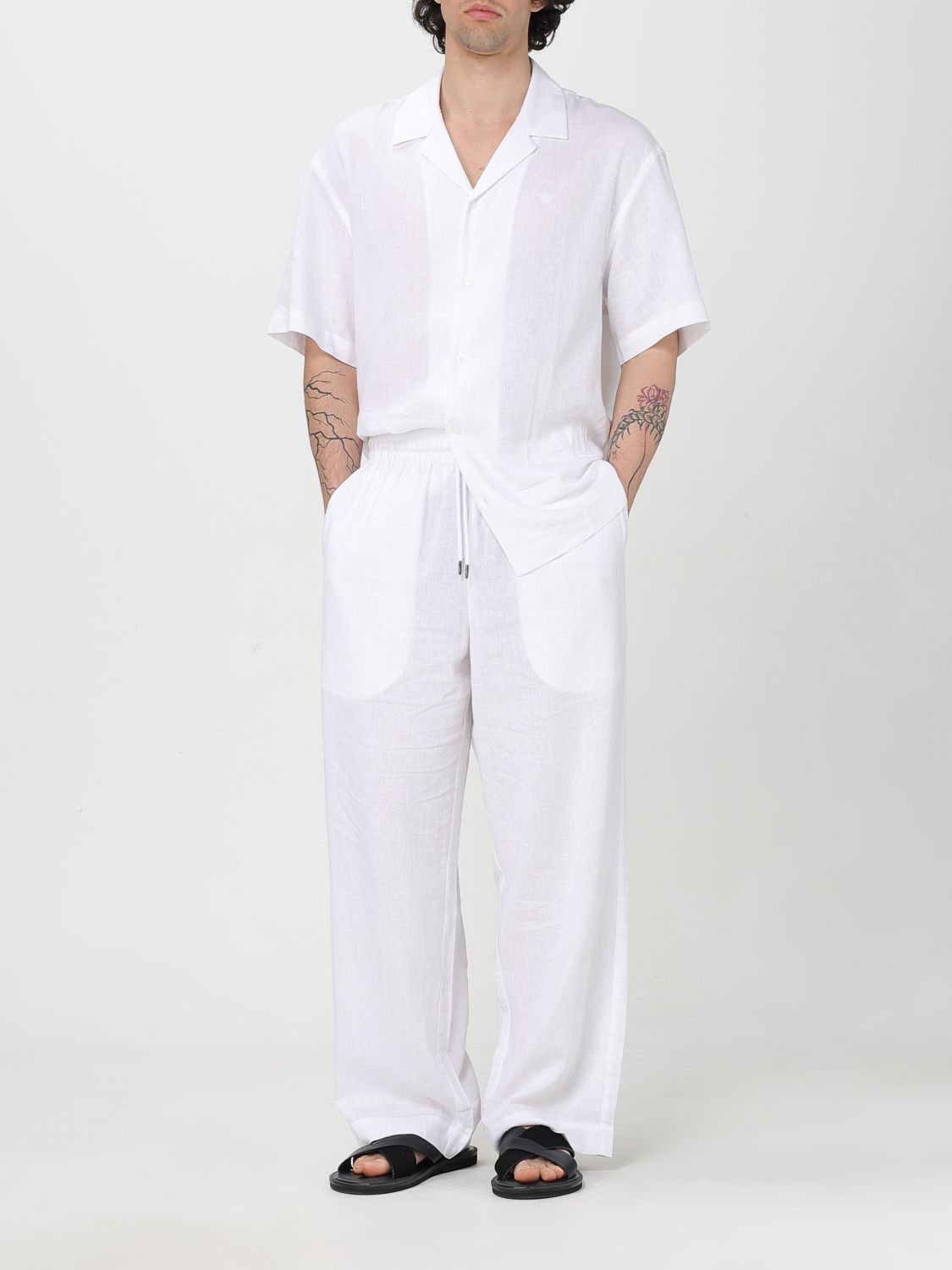Mens 셔츠 Emporio Armani Swimwear