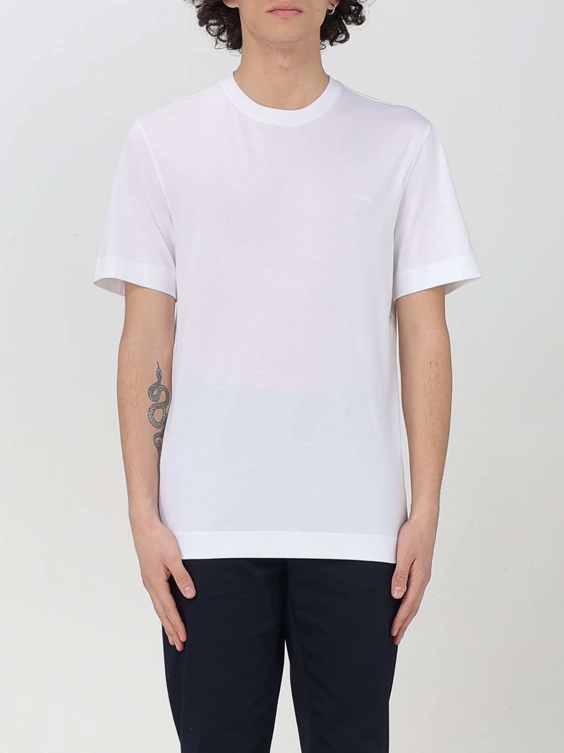 Mens 티셔츠 Zegna