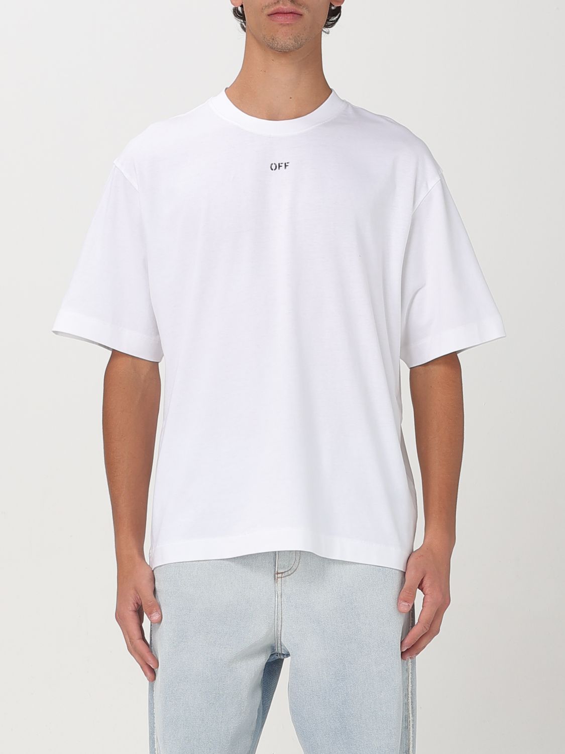 Mens 티셔츠 Offwhite