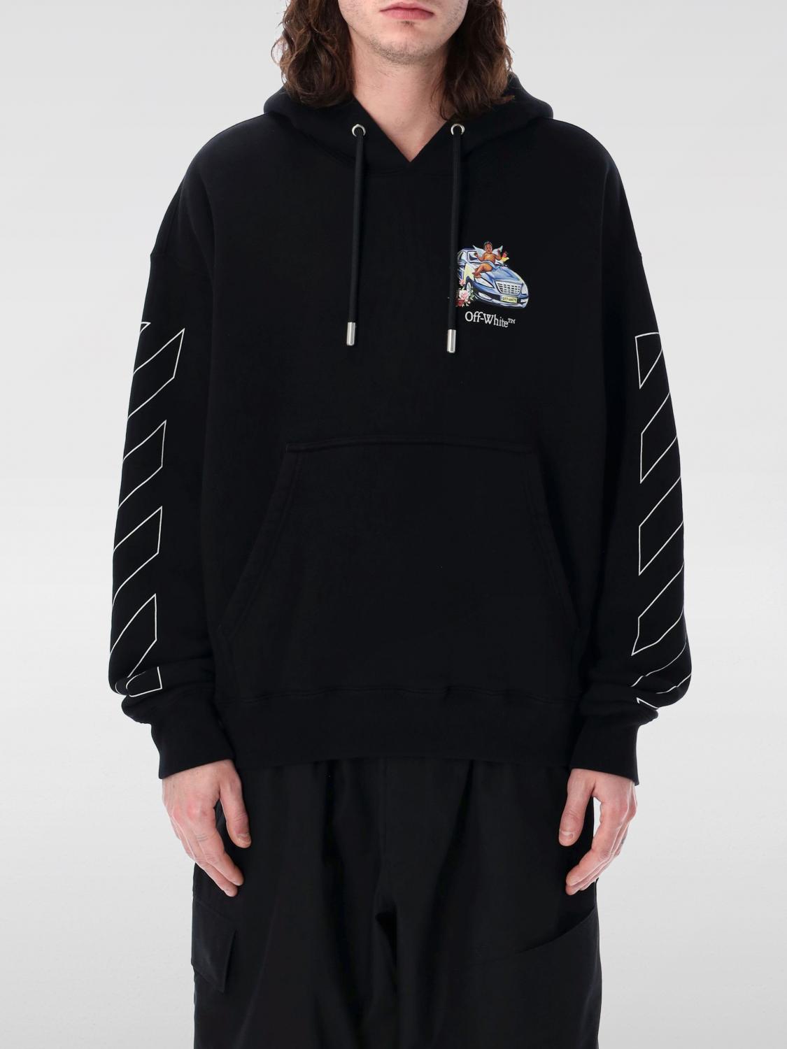 Mens 스웨트 셔츠 Offwhite