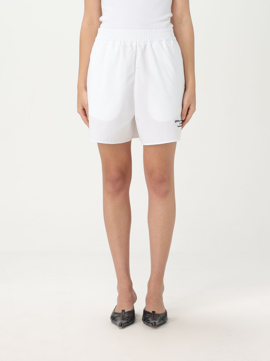 Womans 쇼츠 Offwhite