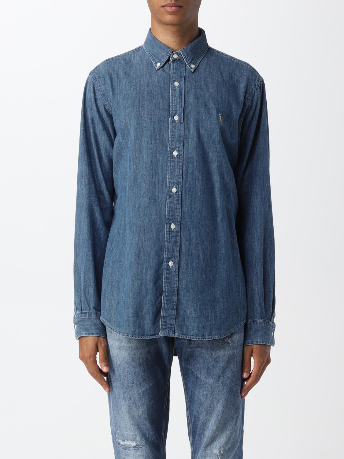 Mens 셔츠 폴로 Ralph Lauren