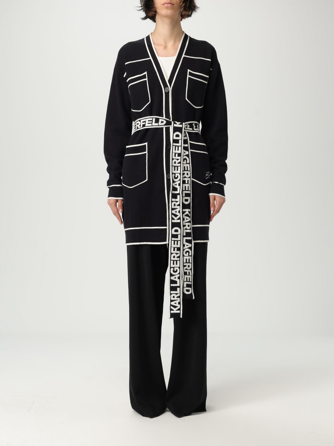 Womans 가디건 Karl Lagerfeld