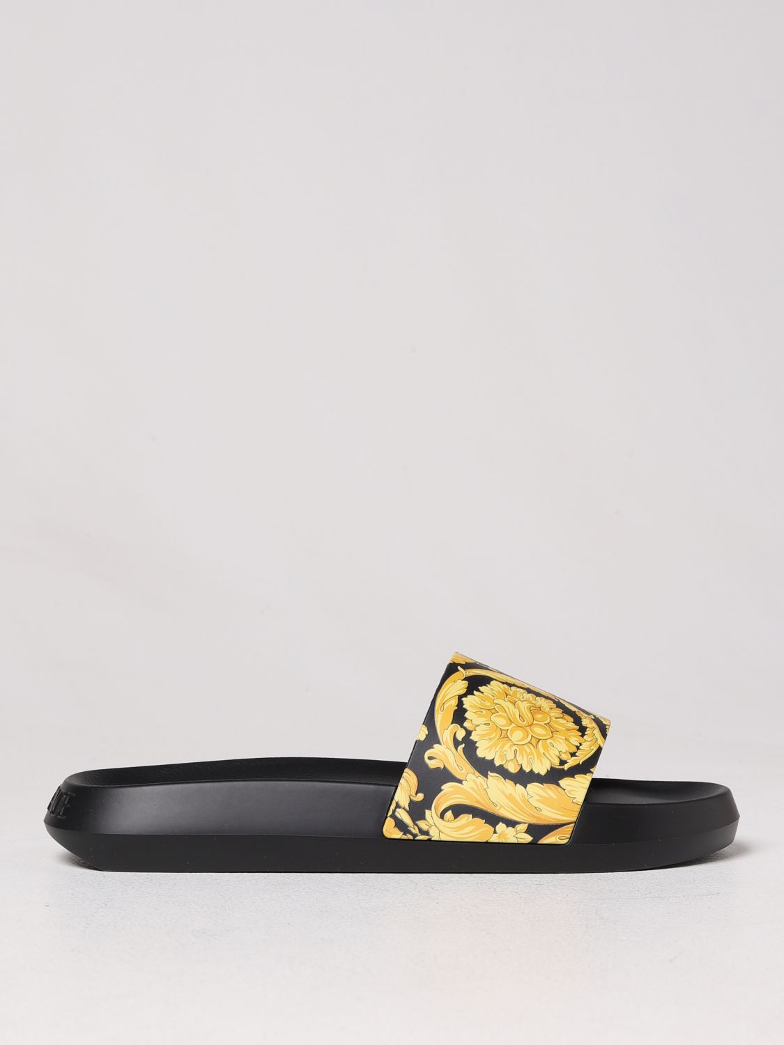 바로크 versace 슬리퍼 in 러버