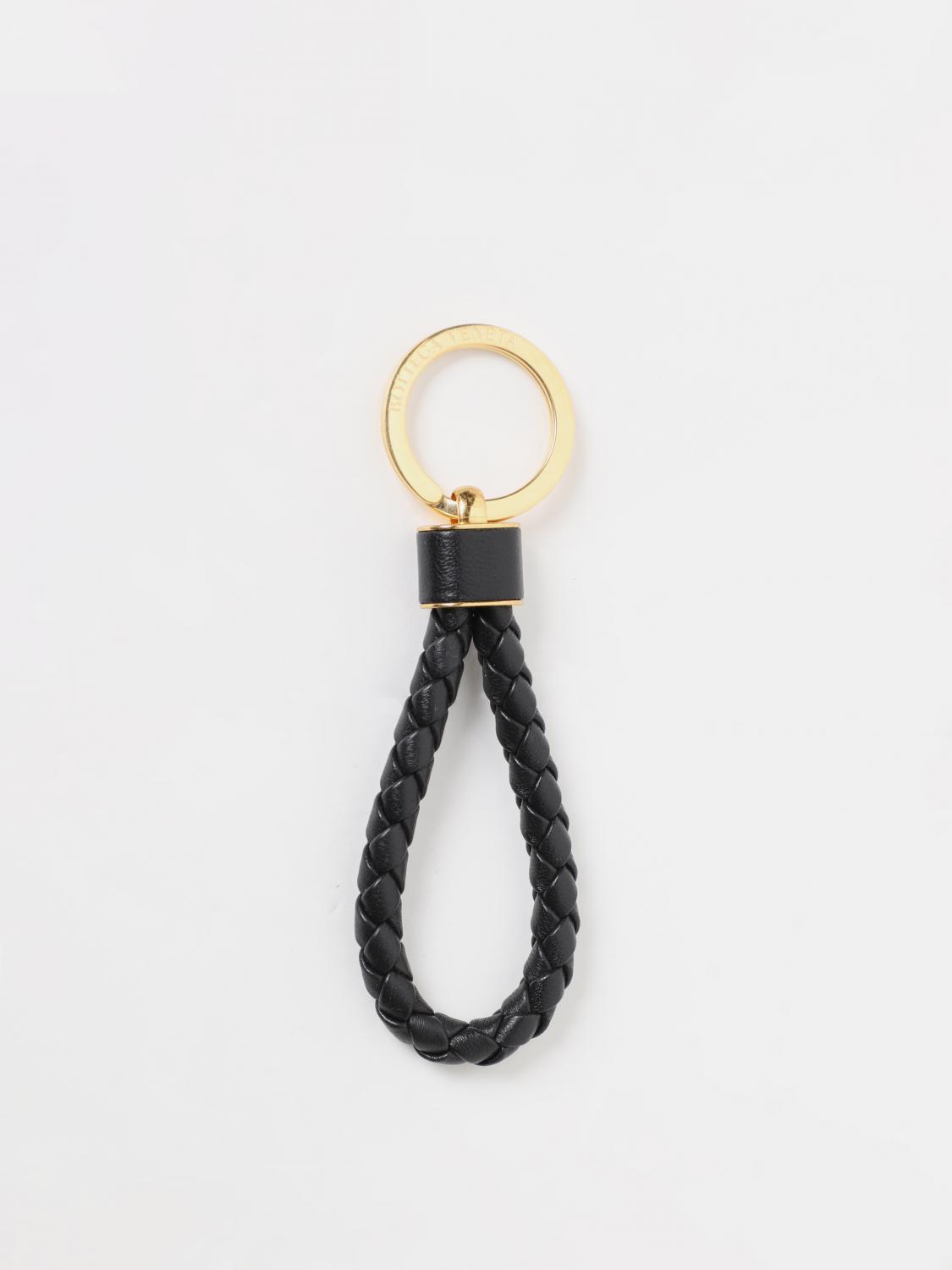 Bottega veneta 우븐 레더 keychains