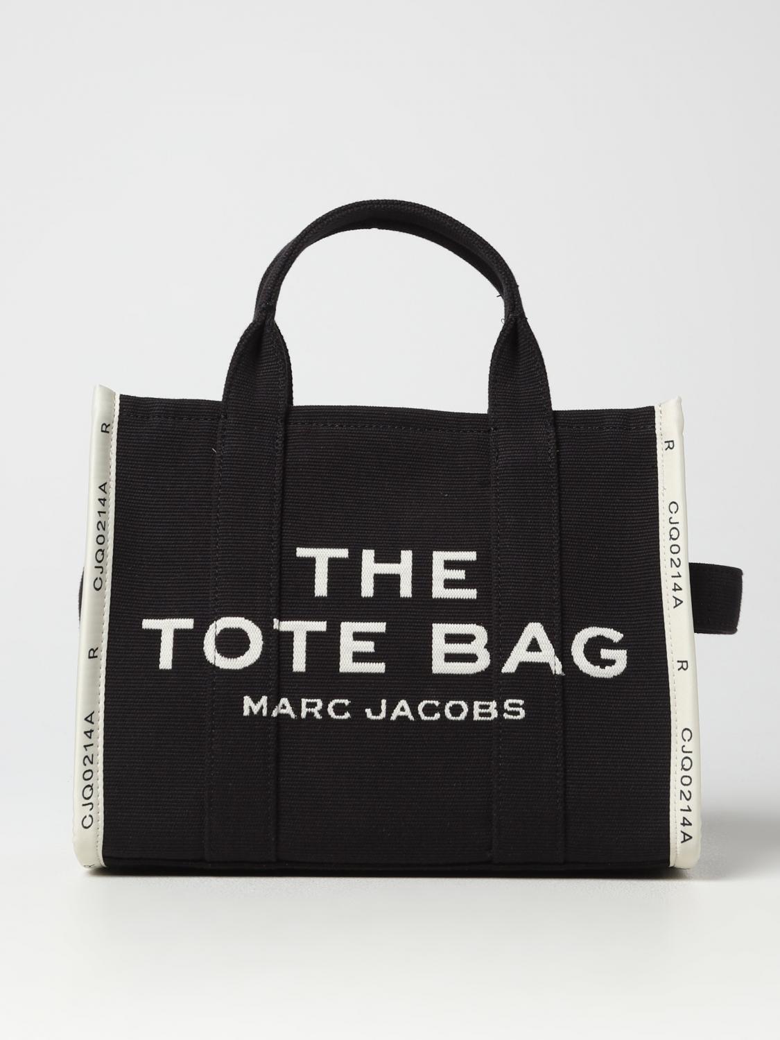 Marc jacobs 더 토트 백 in 캔버스 위드 자수 로고