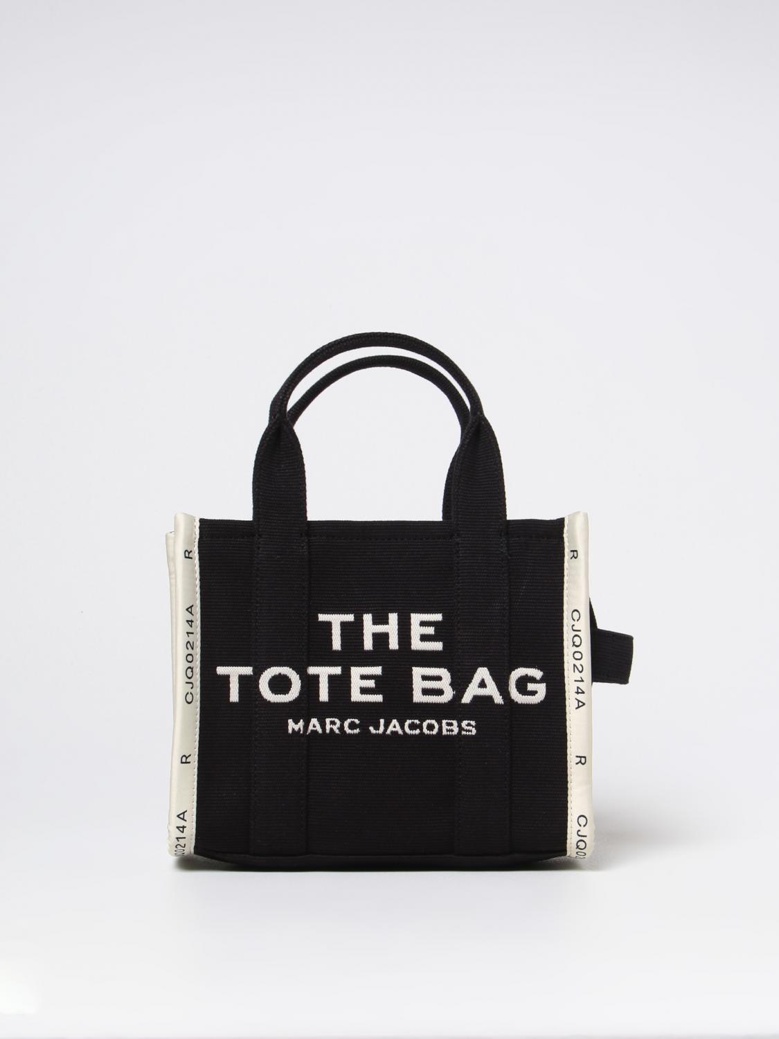 Marc jacobs 더 토트 백 in 캔버스 위드 자수 로고