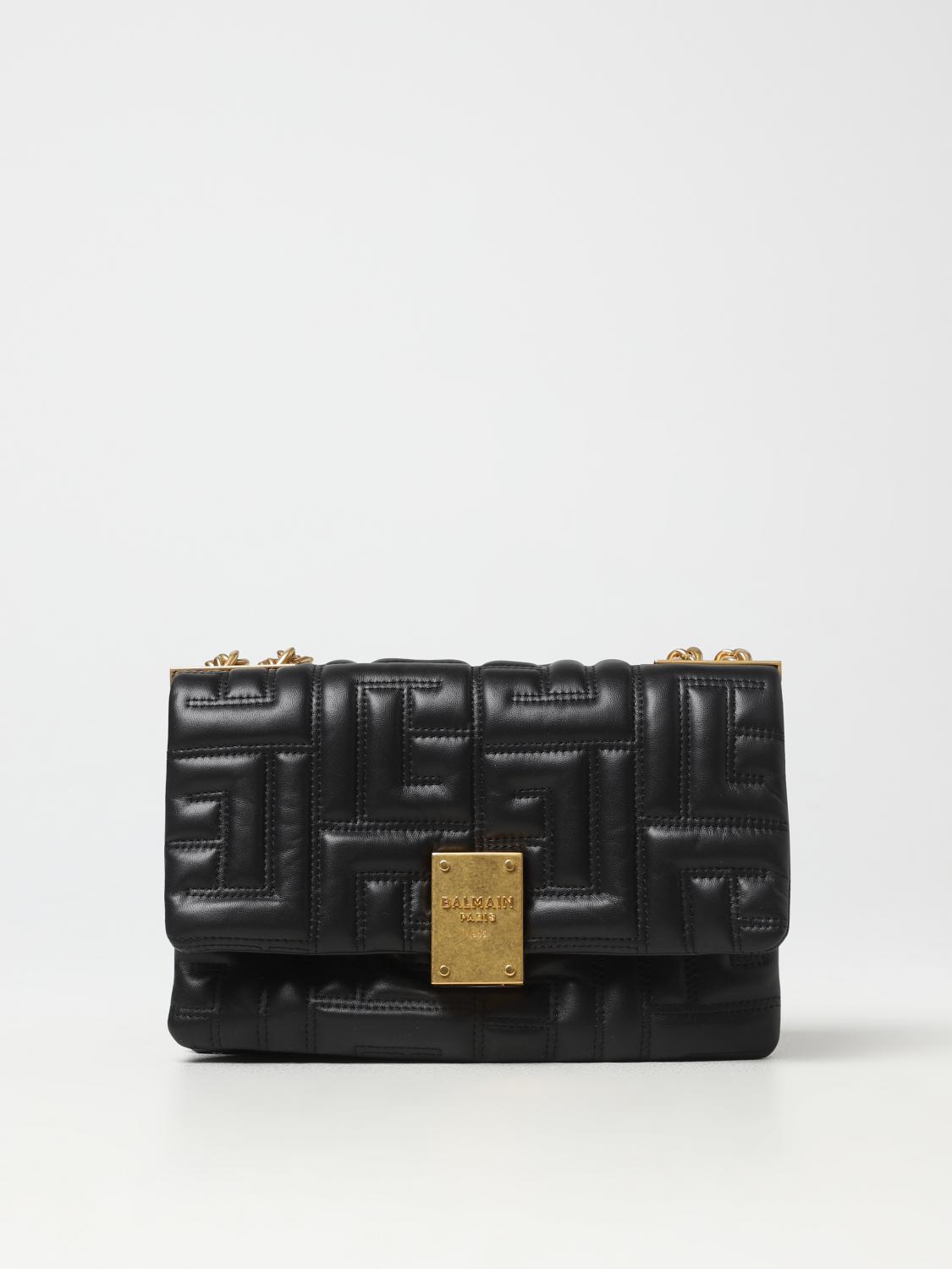 Balmain 1945 백 in 퀼팅 나파 레더