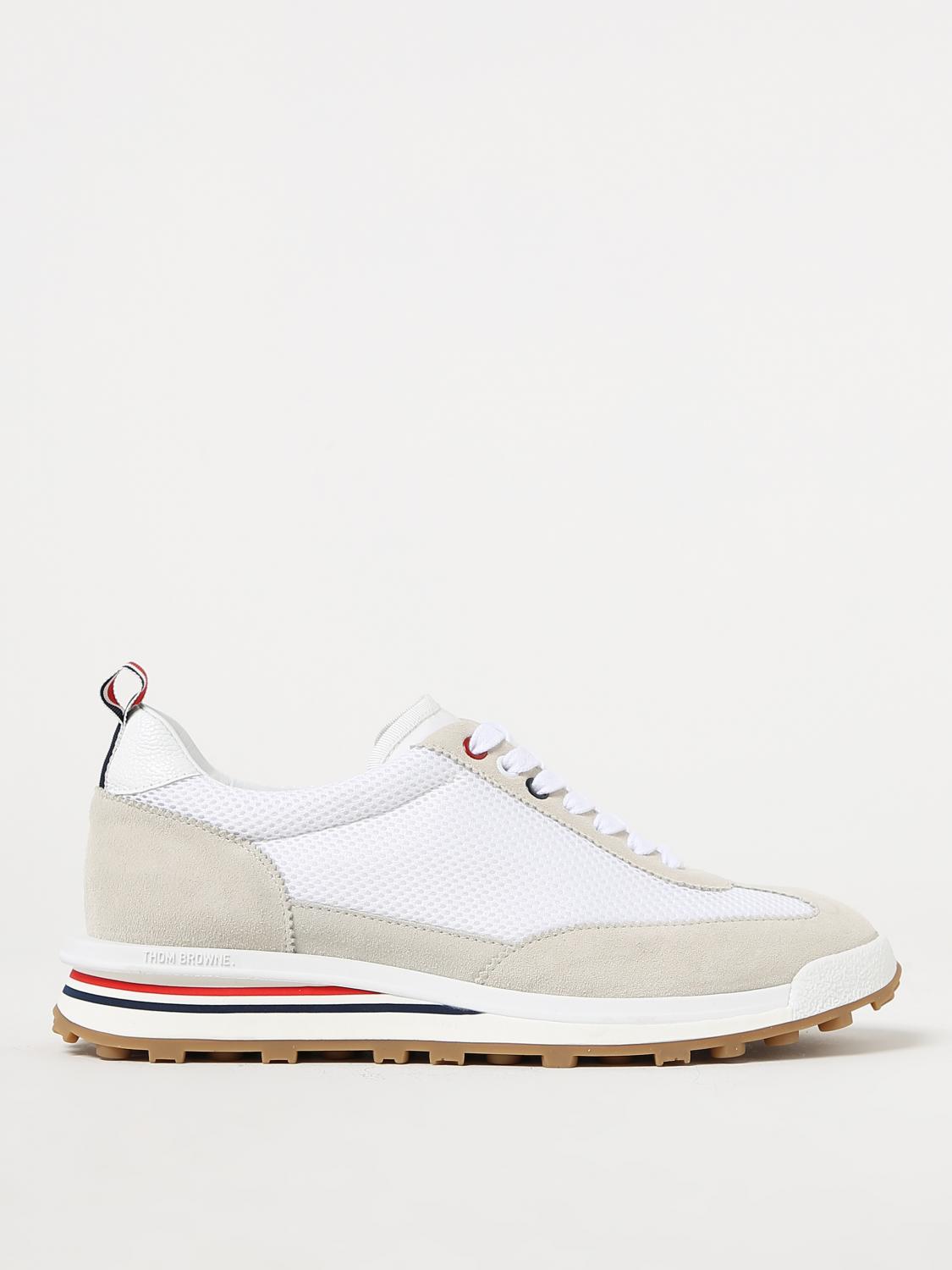 Thom browne 스니커즈 in 메쉬 and 스웨이드