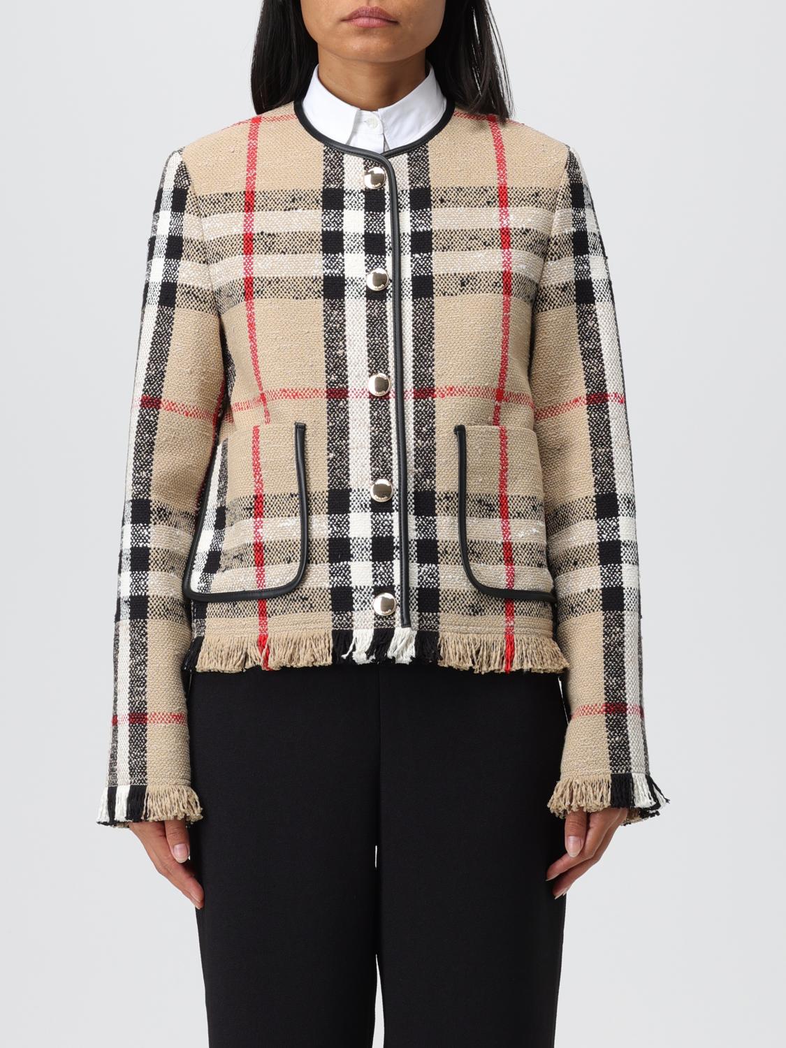 Burberry bouclé 자켓