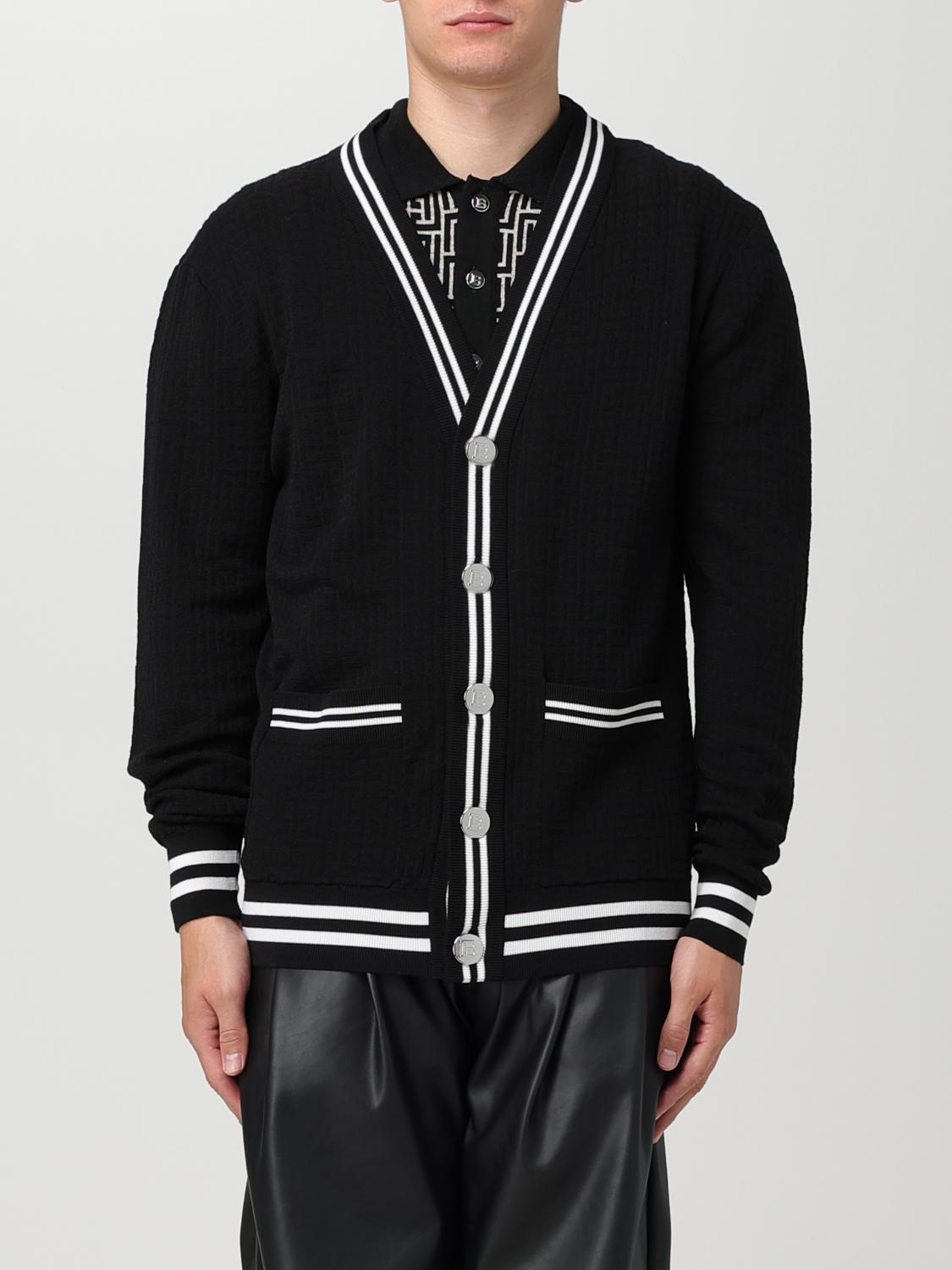 Mens 가디건 Balmain