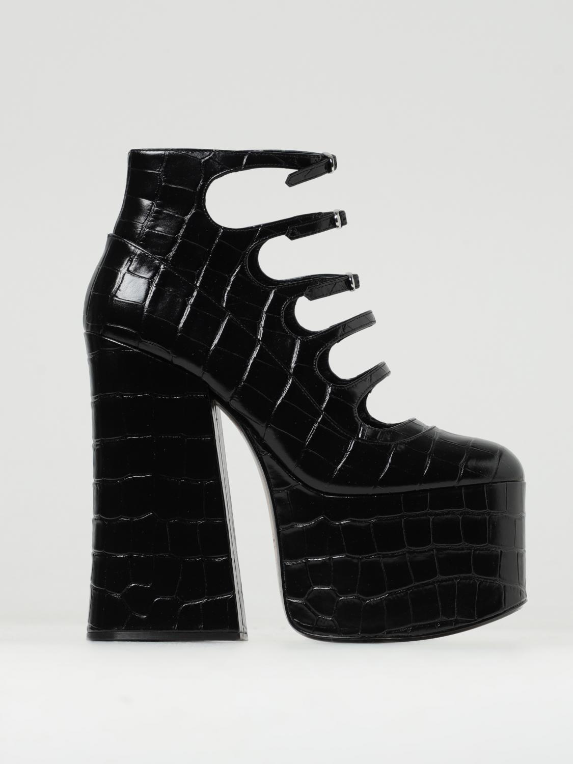 Marc jacobs 더 croc 펌프스 엠보싱 kiki in croco 프린트 레더