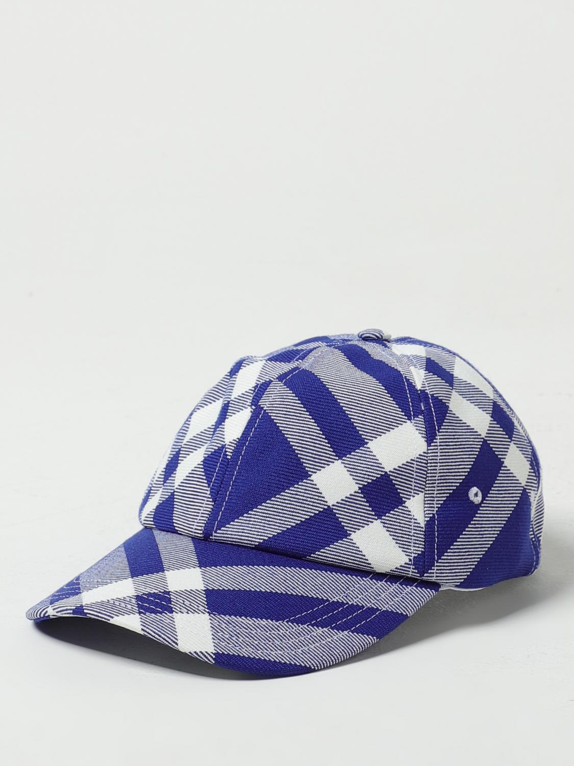 Burberry 체크 울 블렌드 모자