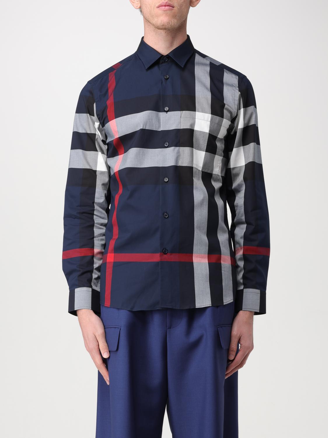 Mens 셔츠 Burberry