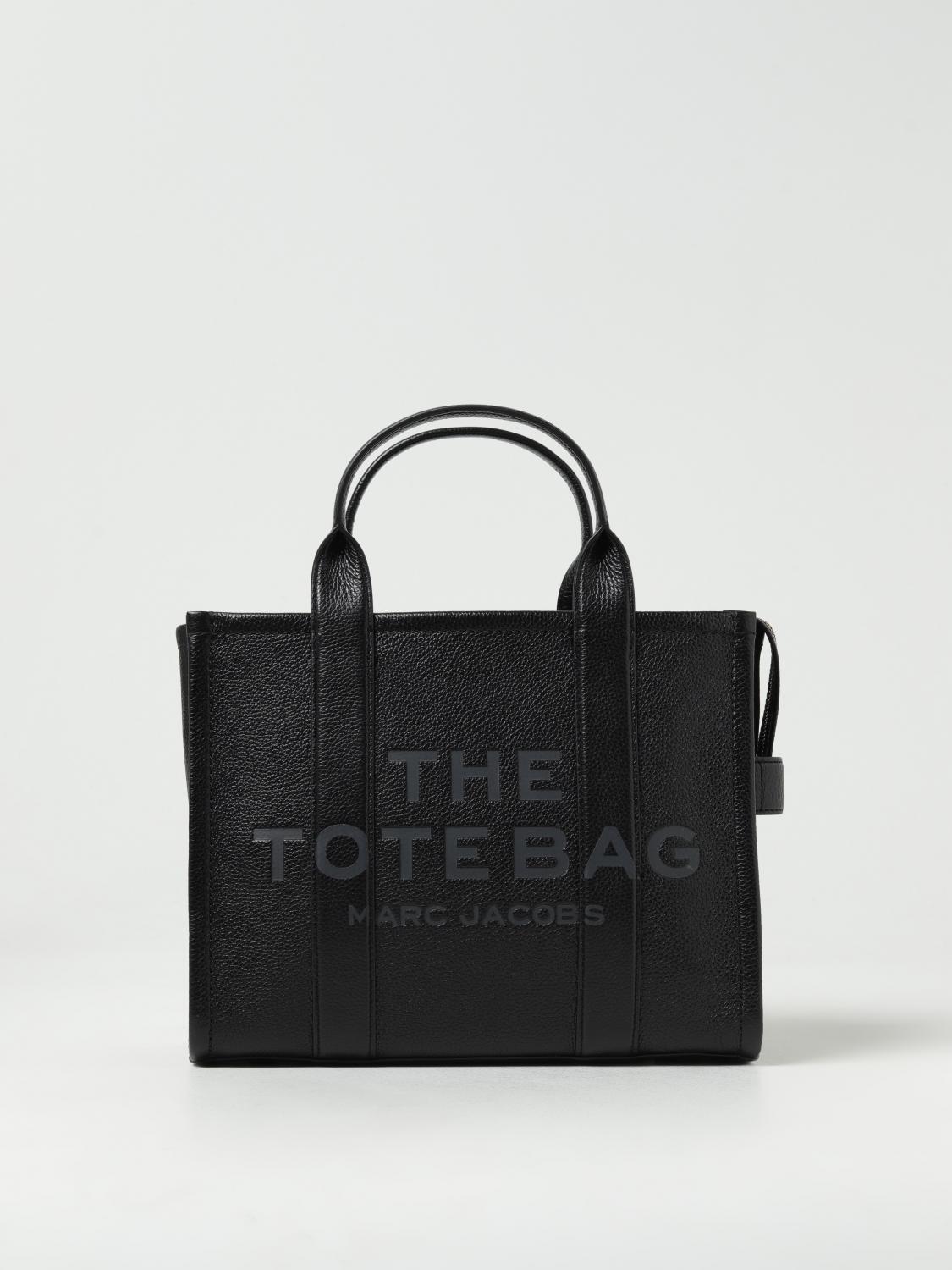 Marc jacobs 더 미디엄 토트 백 in grained 레더