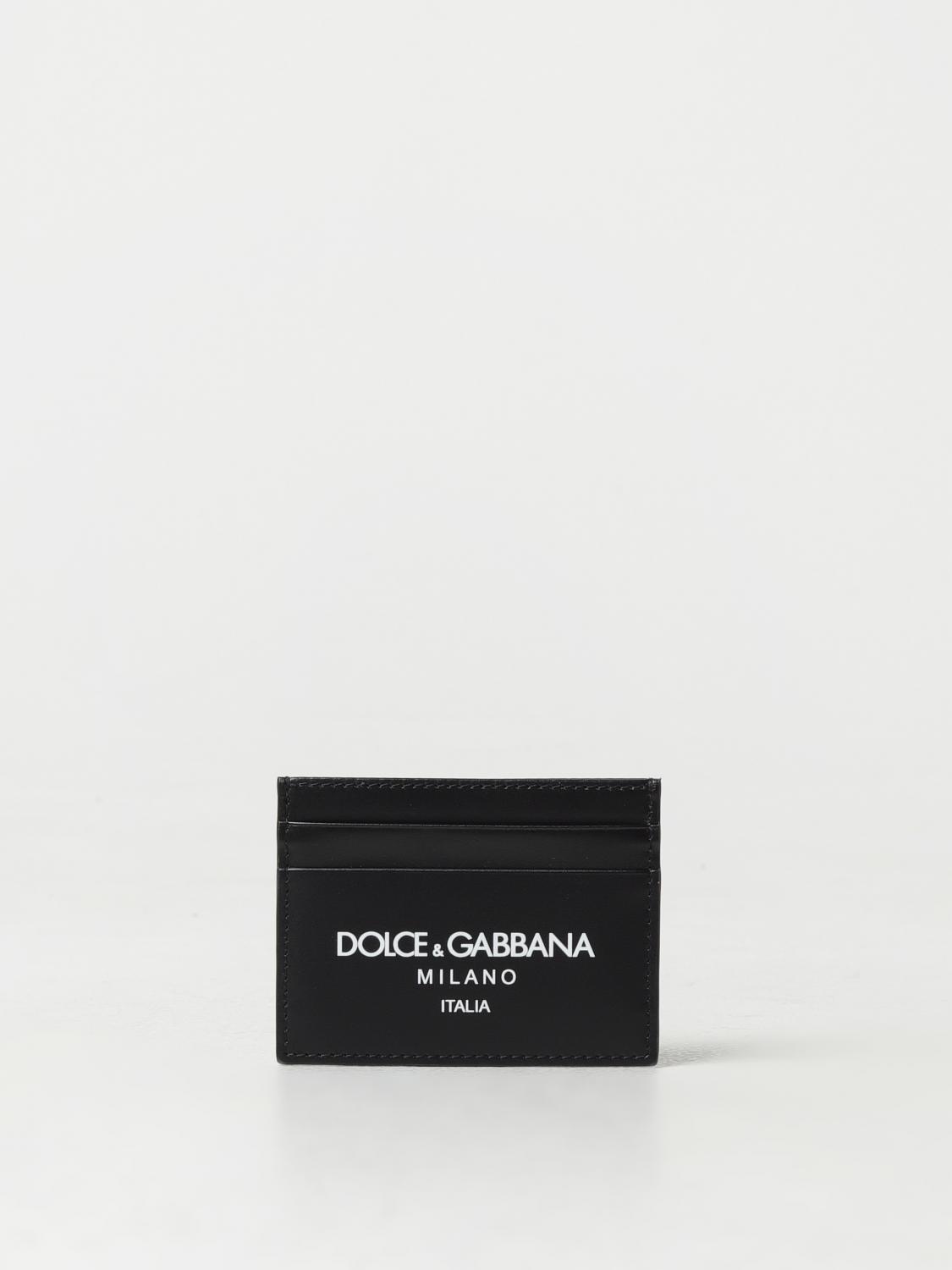 Dolce  gabbana credit 카드 홀더 in 레더