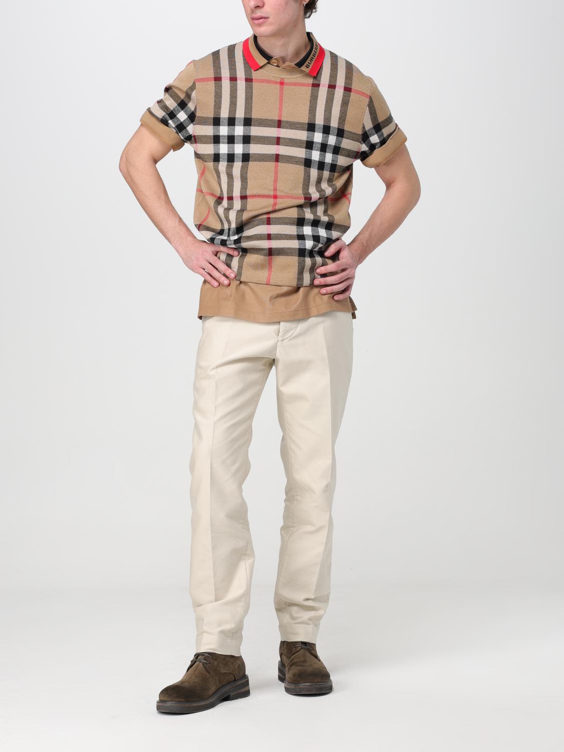 Mens 폴로 셔츠 Burberry