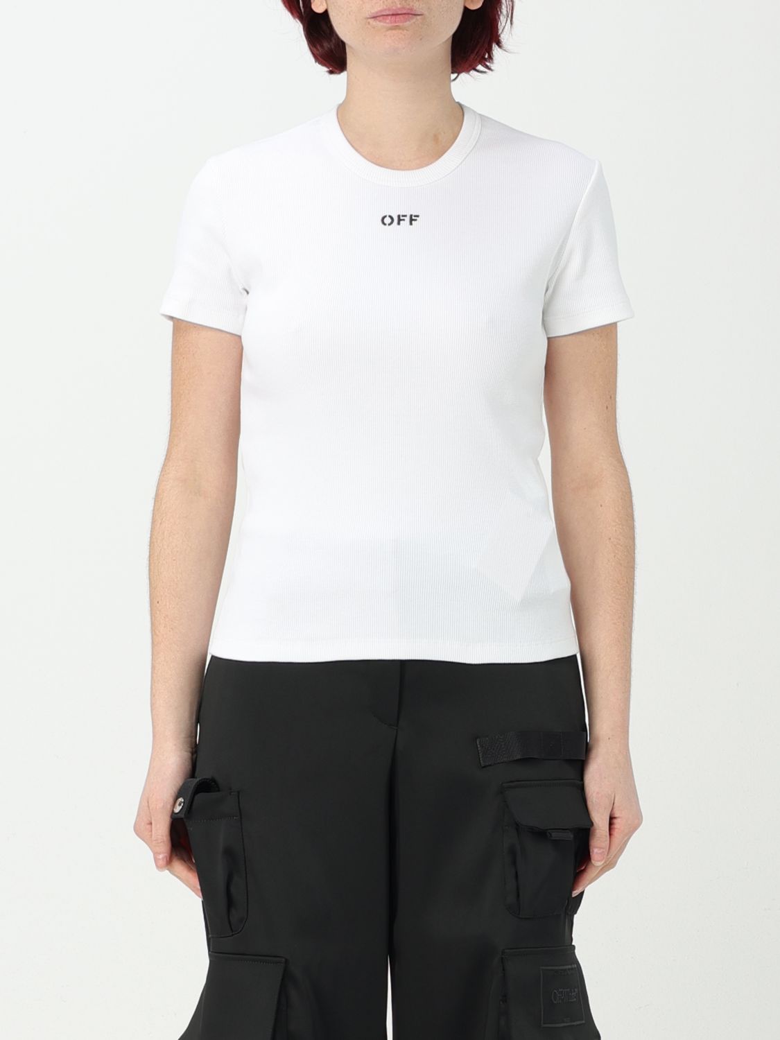 Womans 티셔츠 Offwhite