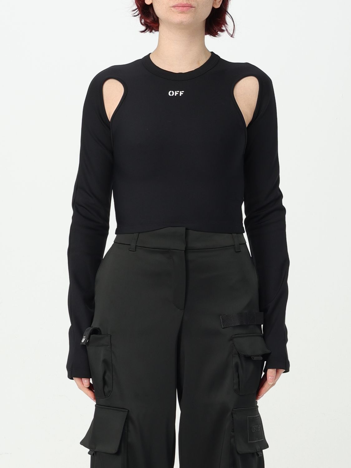 Womans 탑 Offwhite