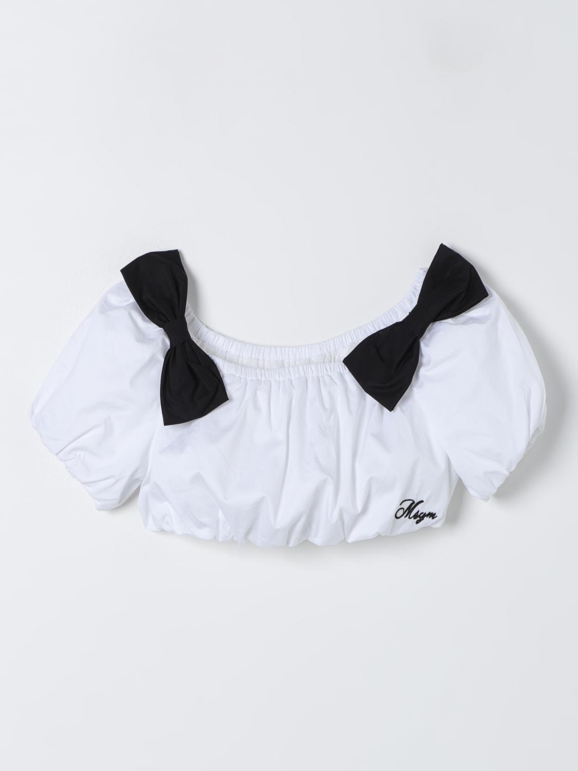 Little Girls 탑 Msgm Kids