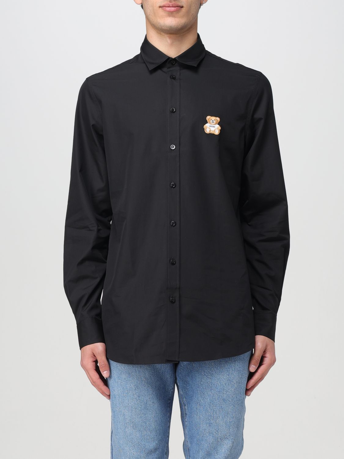 Mens 셔츠 Moschino 꾸뛰르