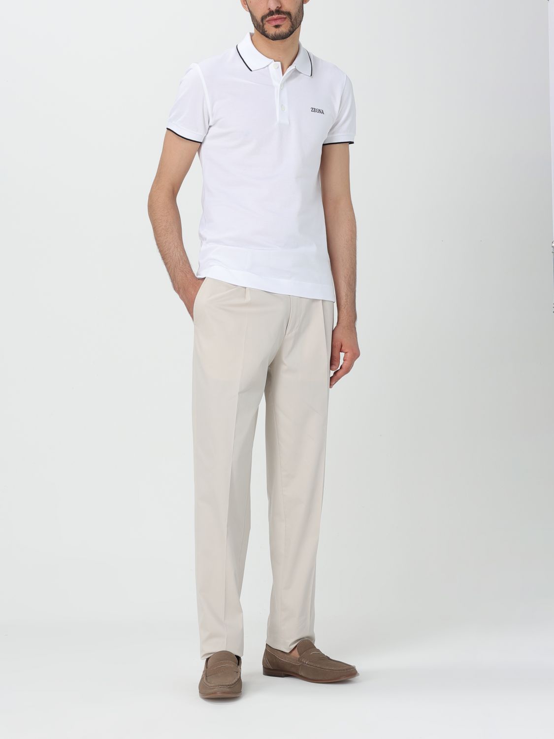 Mens 폴로 셔츠 Zegna