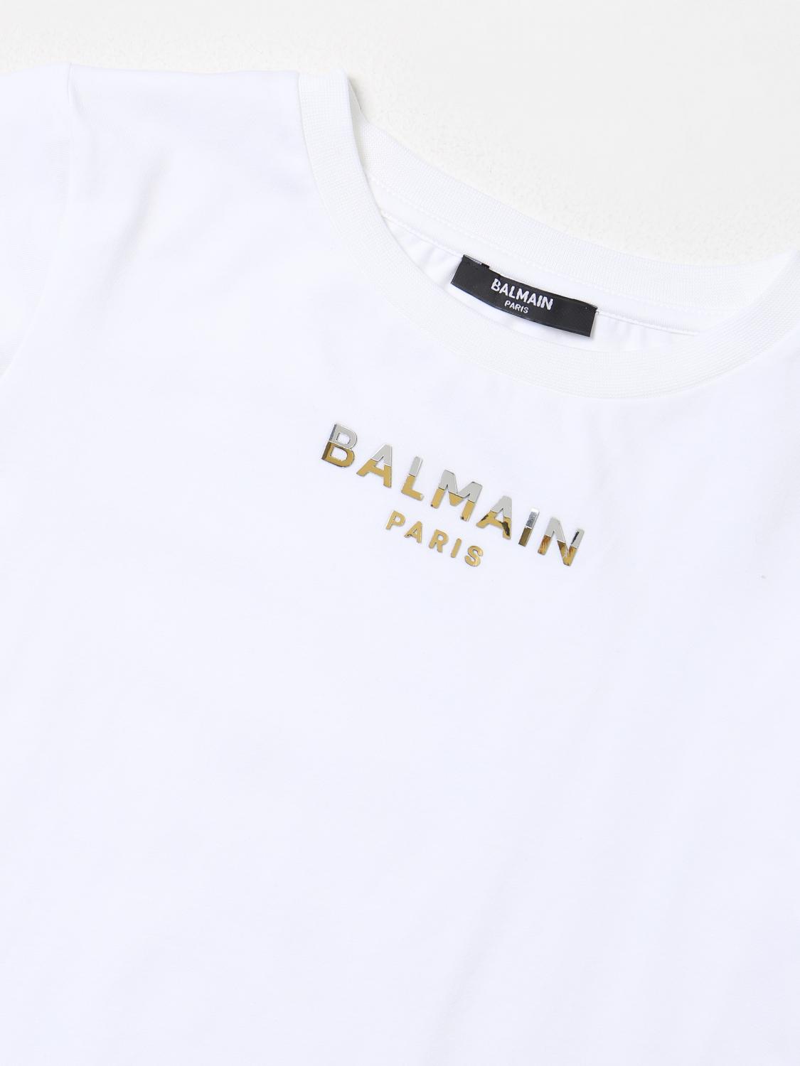 Little Girls 티셔츠 Balmain