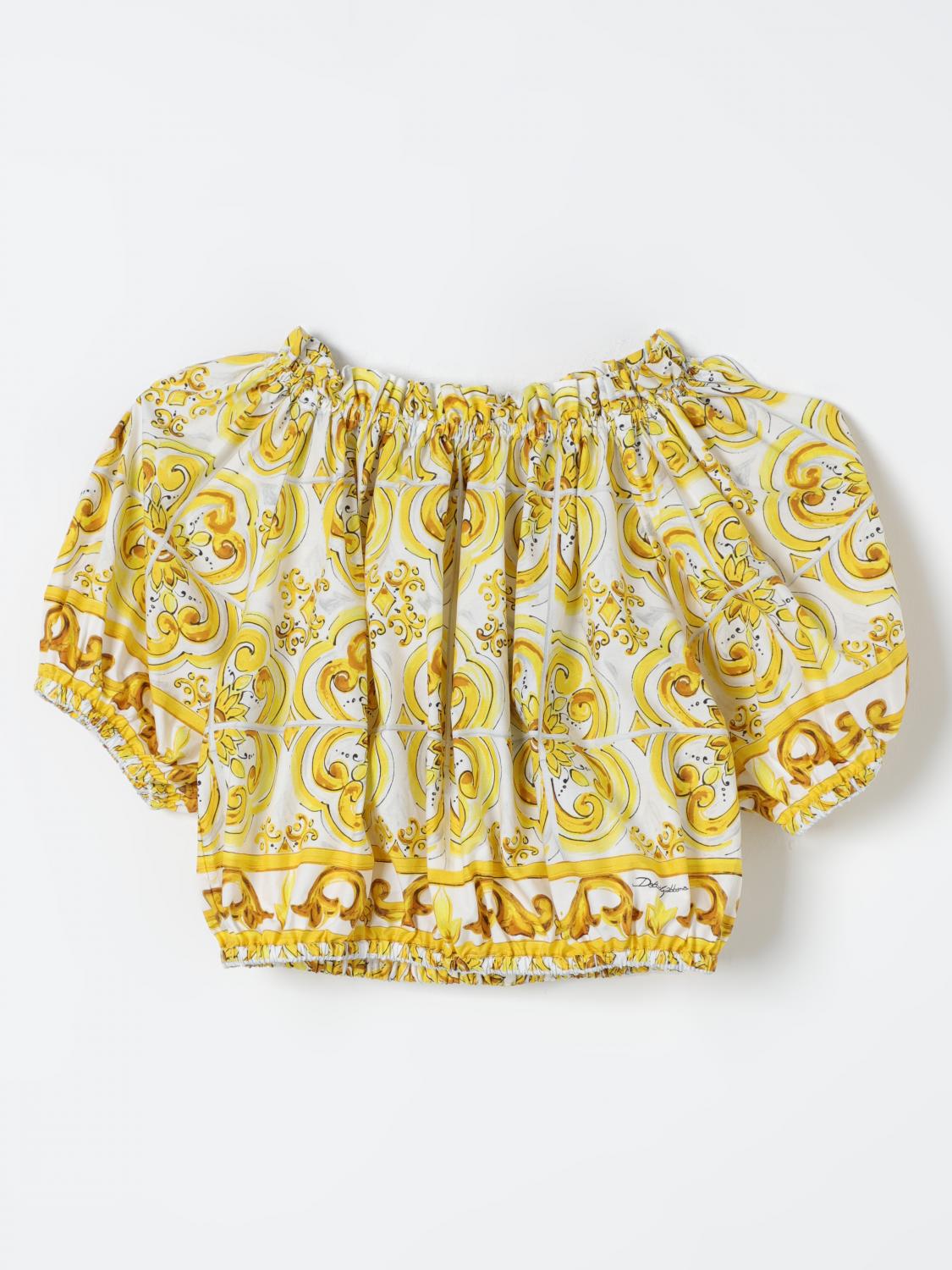 Little Girls 탑 Dolce  Gabbana