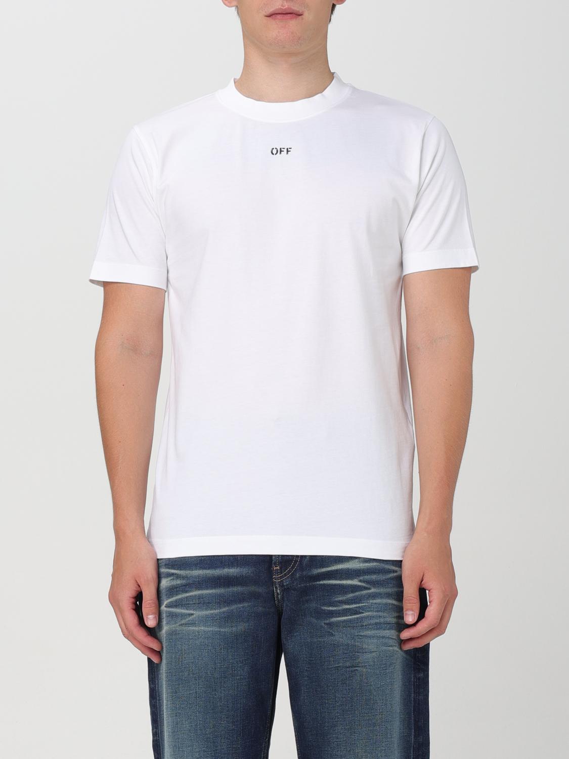Mens 티셔츠 Offwhite