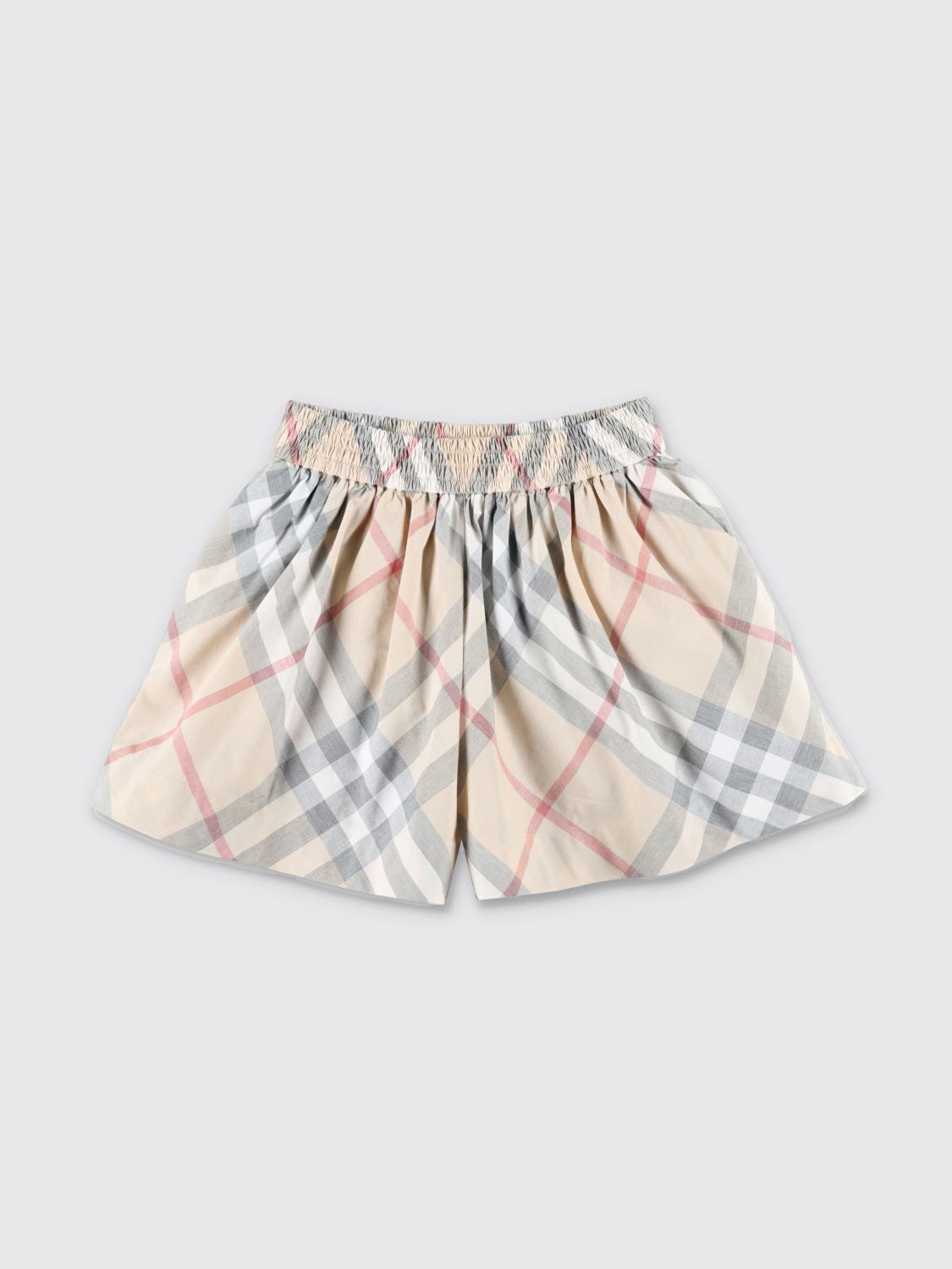Little Girls 쇼츠 Burberry
