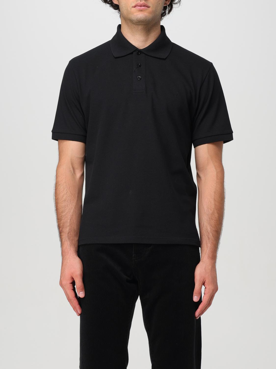 Mens 폴로 셔츠 Saint Laurent