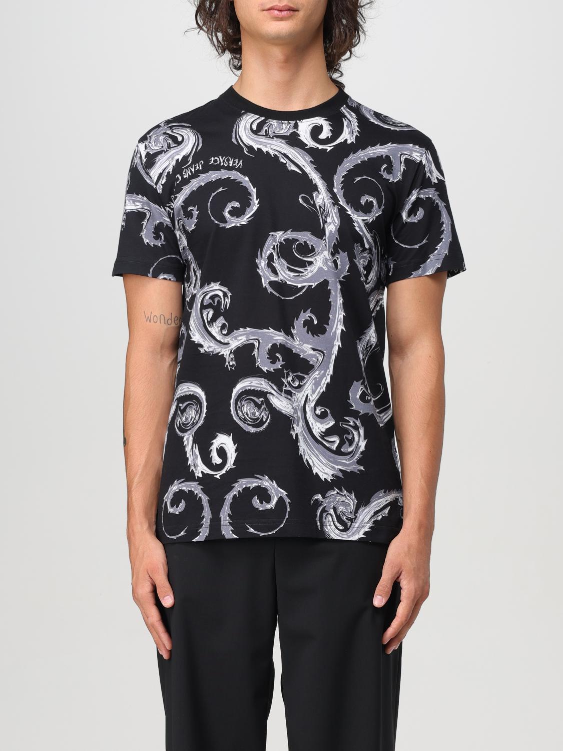 Mens 티셔츠 Versace 진 꾸뛰르