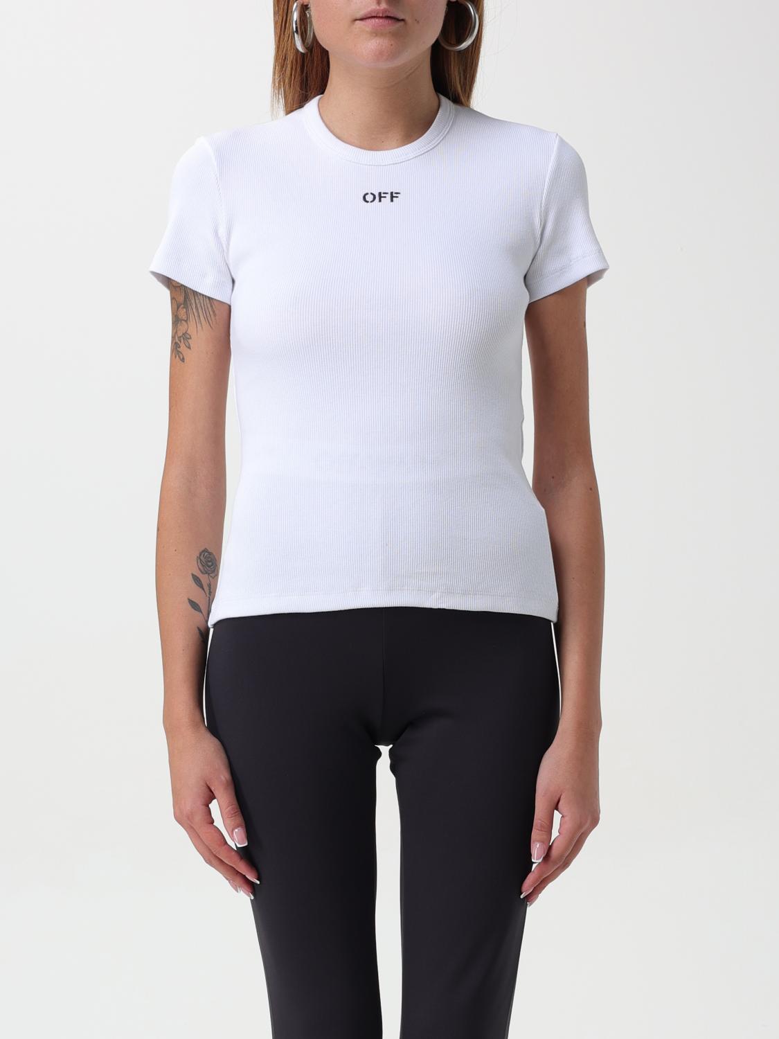 Womans 티셔츠 Offwhite