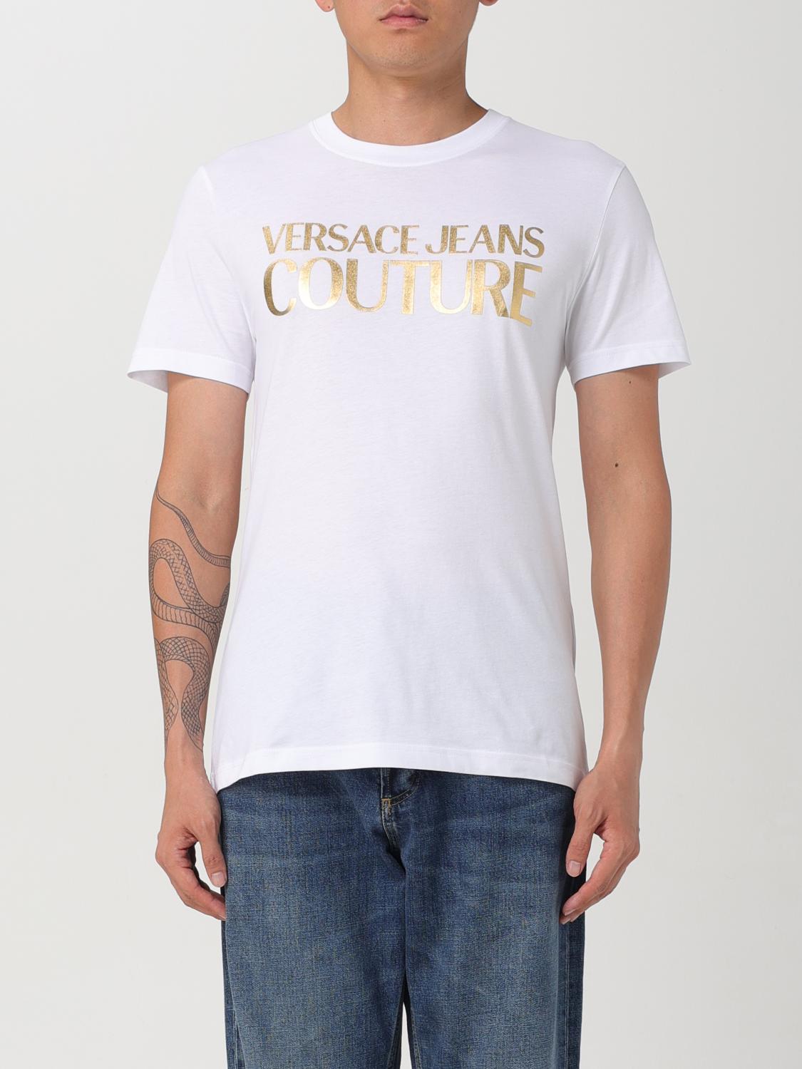 Mens 티셔츠 Versace 진 꾸뛰르