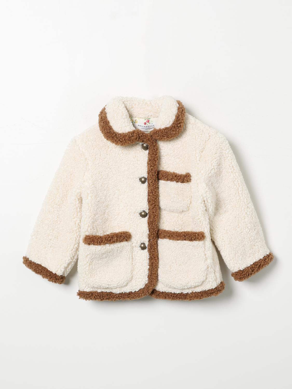Little Girls 코트 Philosophy Di Lorenzo Serafini