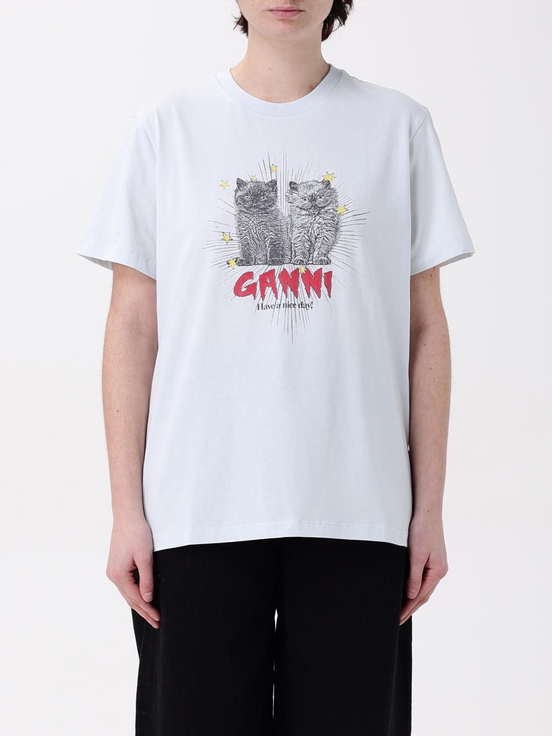 Womans 티셔츠 Ganni