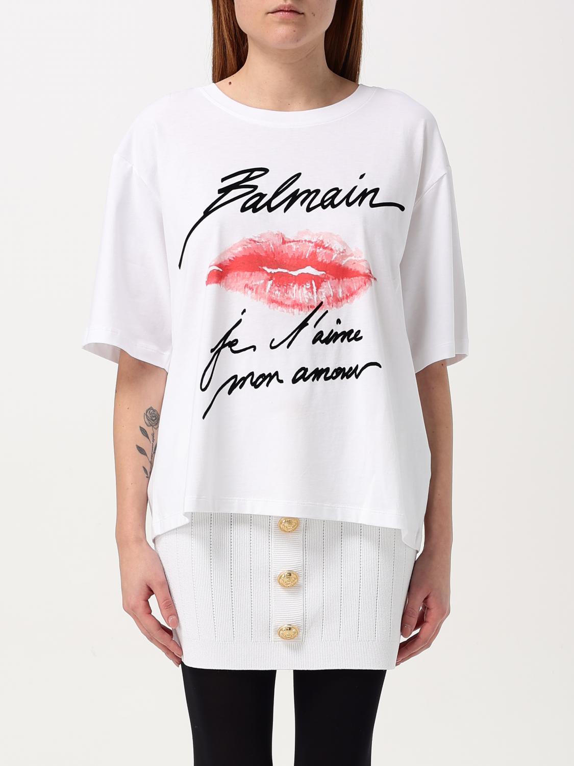 Womans 티셔츠 Balmain