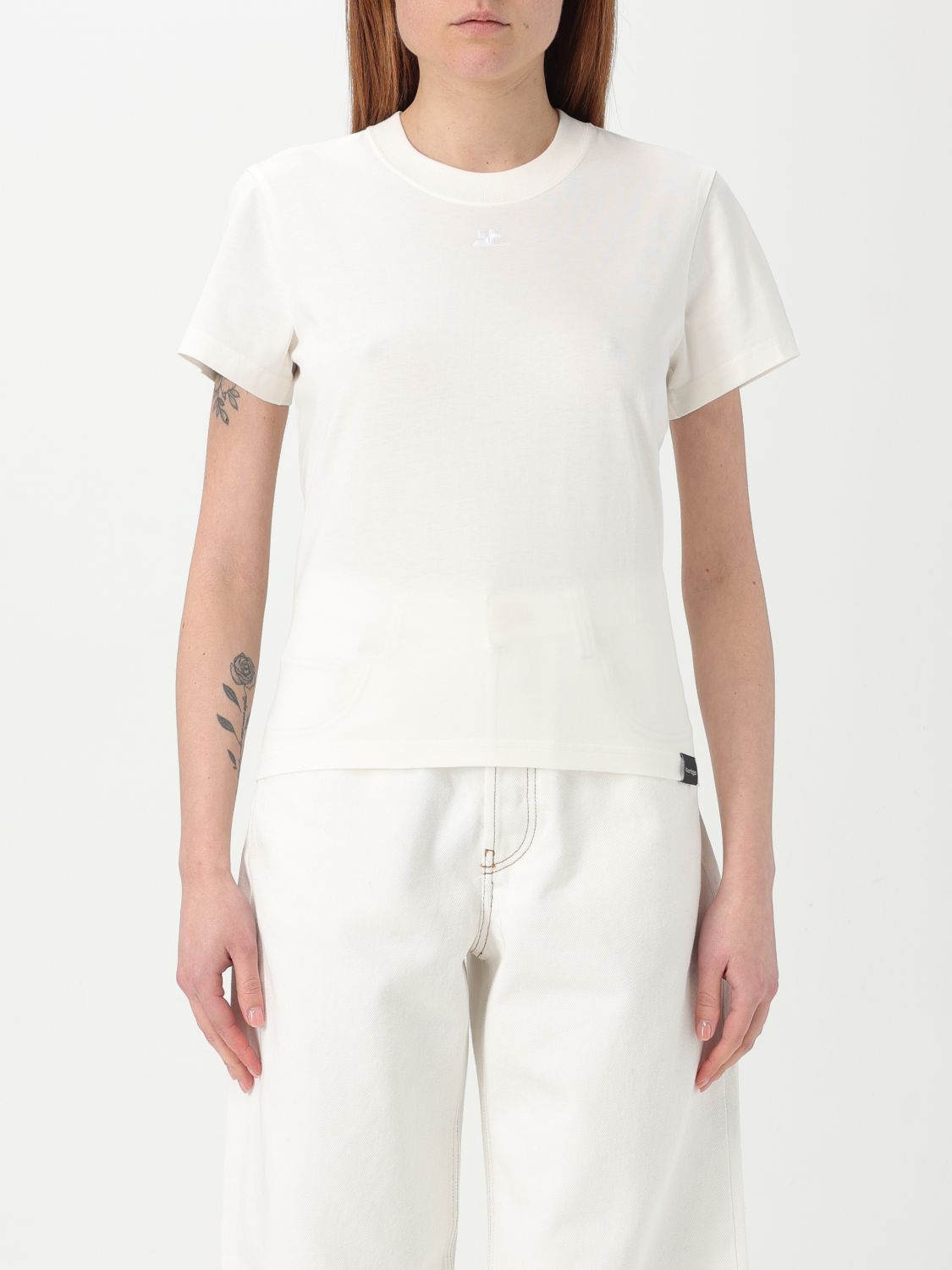 Womans 티셔츠 Courrèges
