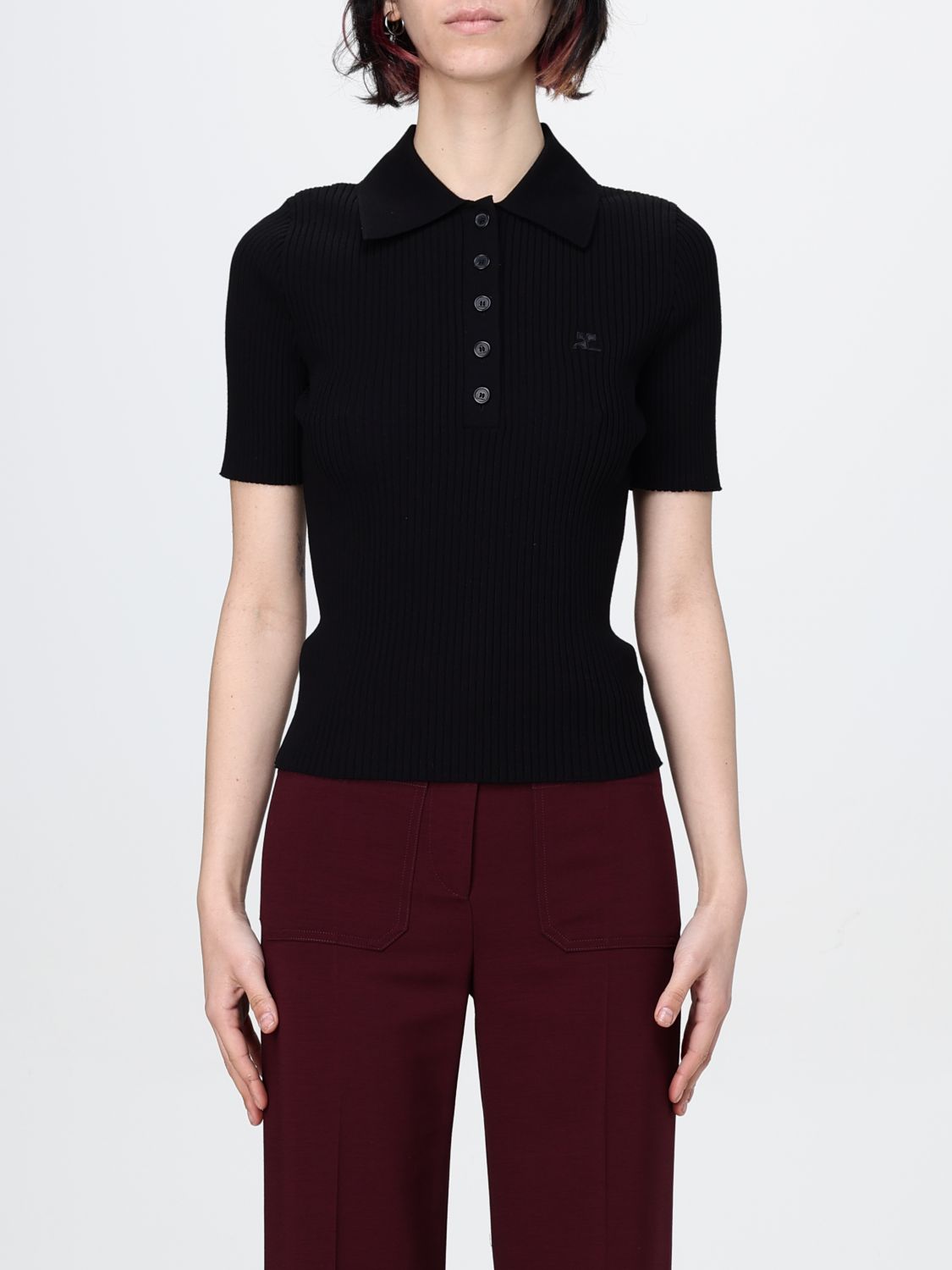 Womans 폴로 셔츠 Courrèges