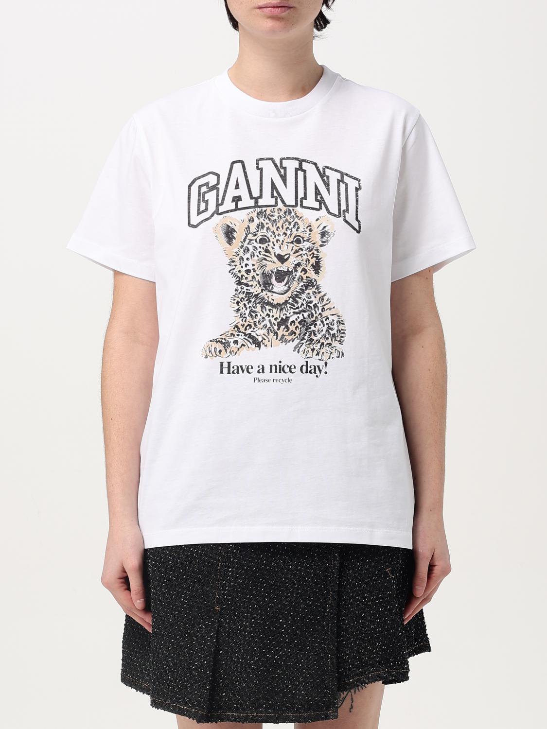 Womans 티셔츠 Ganni