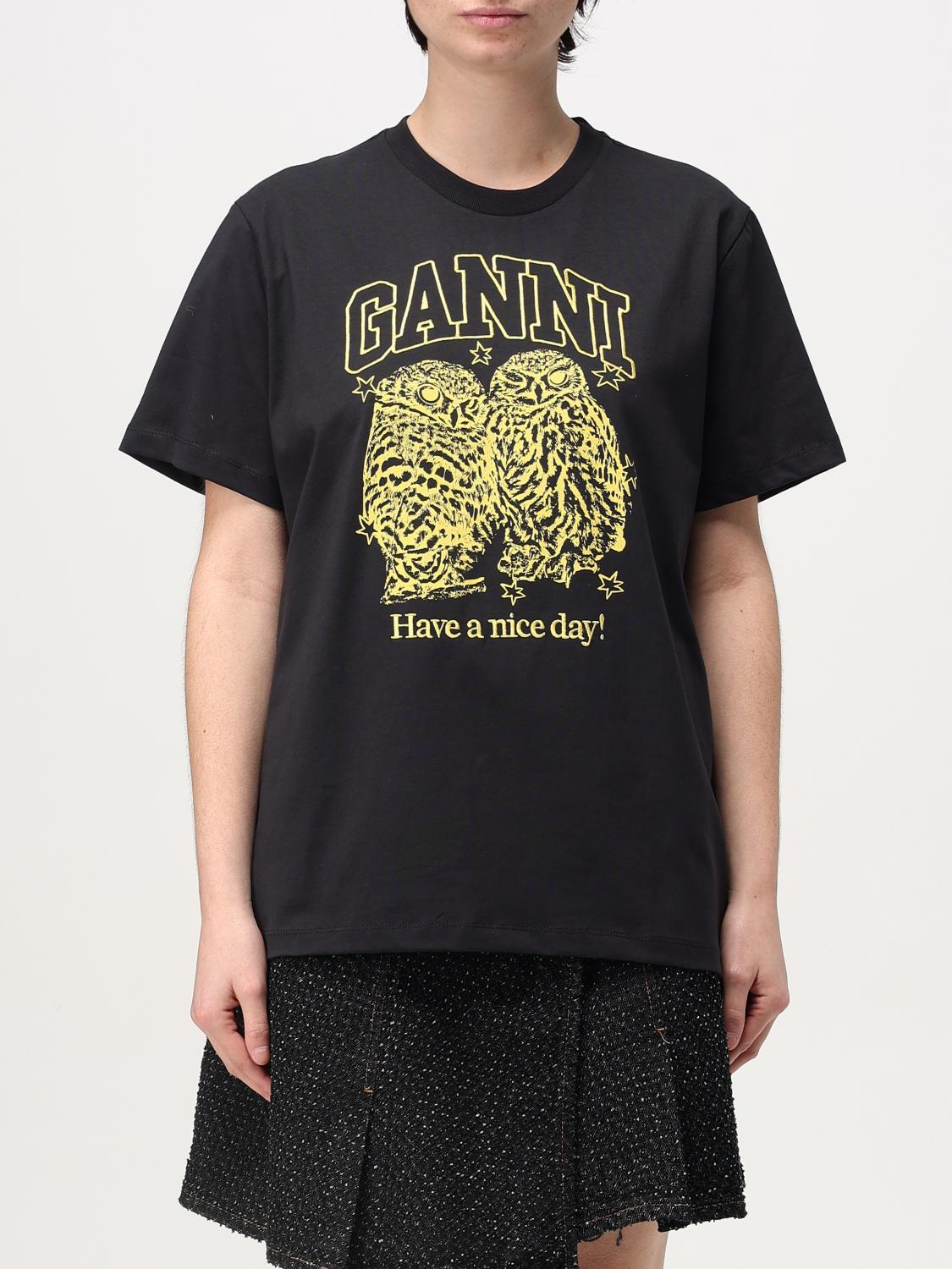 Womans 티셔츠 Ganni