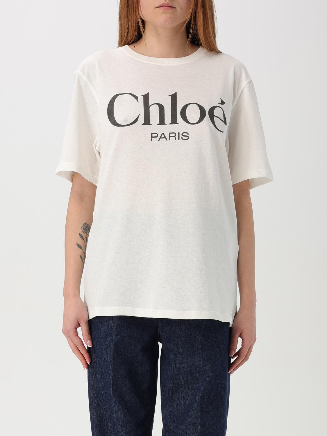 Womans 티셔츠 Chloé
