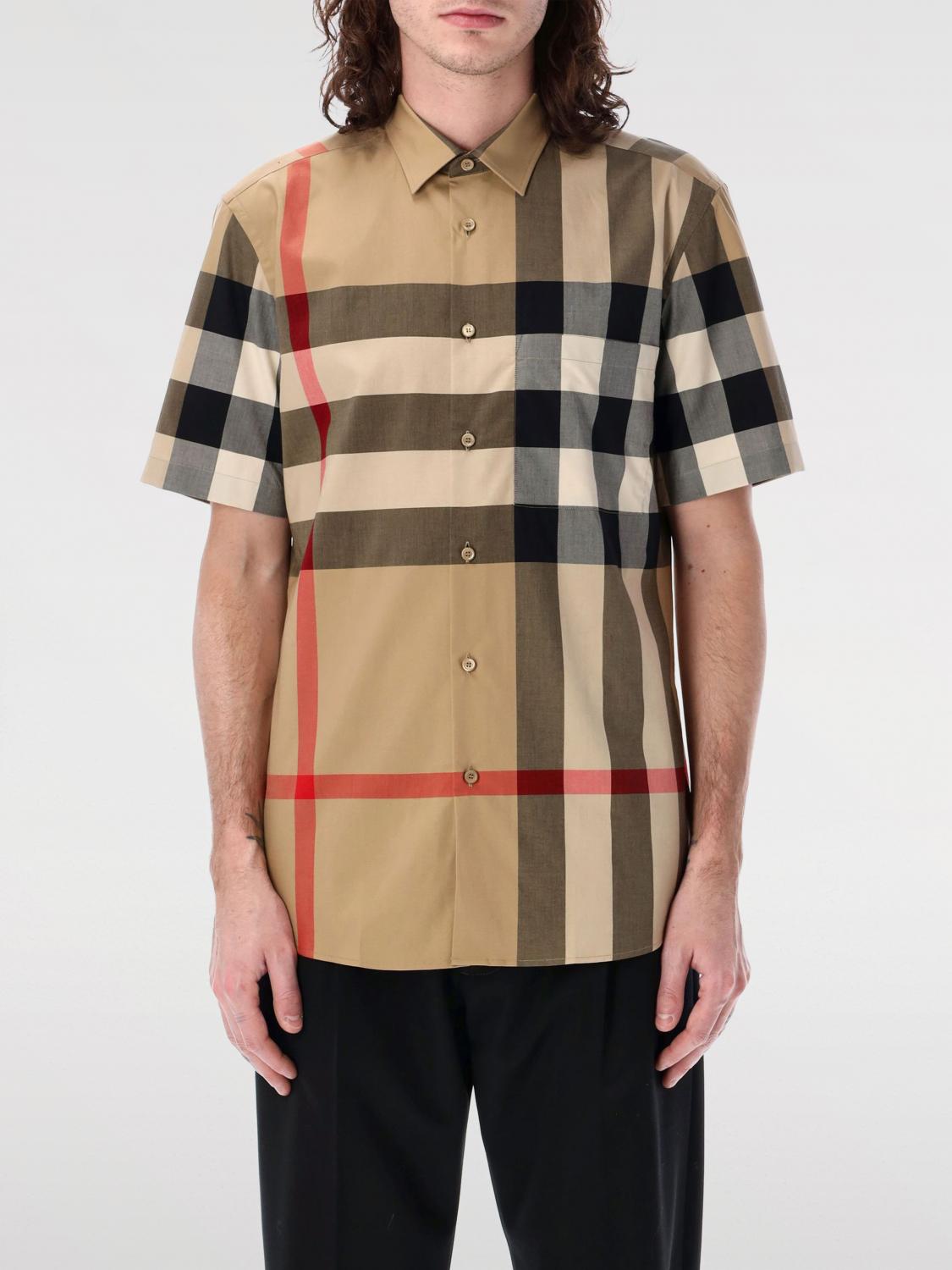 Mens 셔츠 Burberry