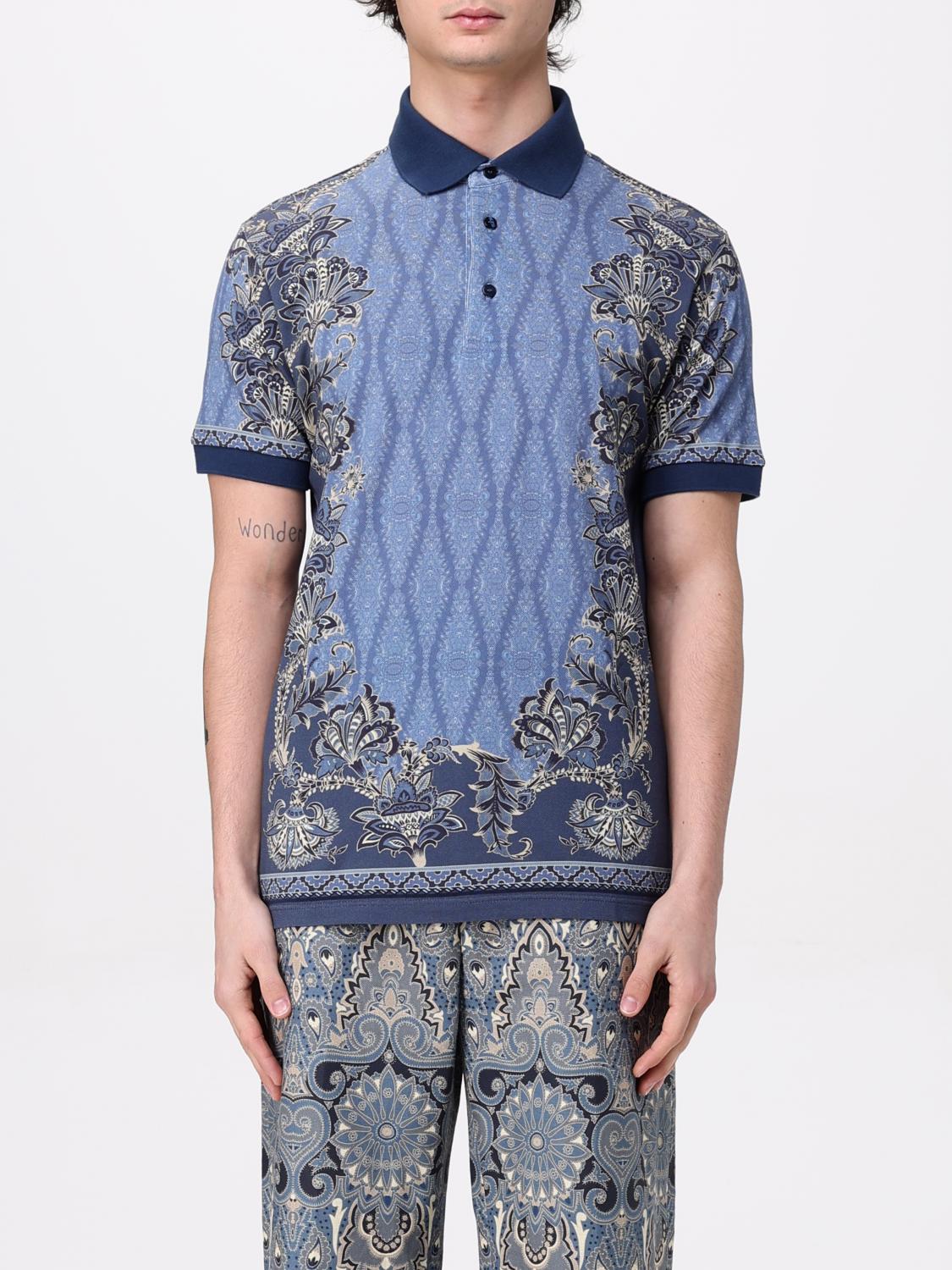 Mens 폴로 셔츠 Etro