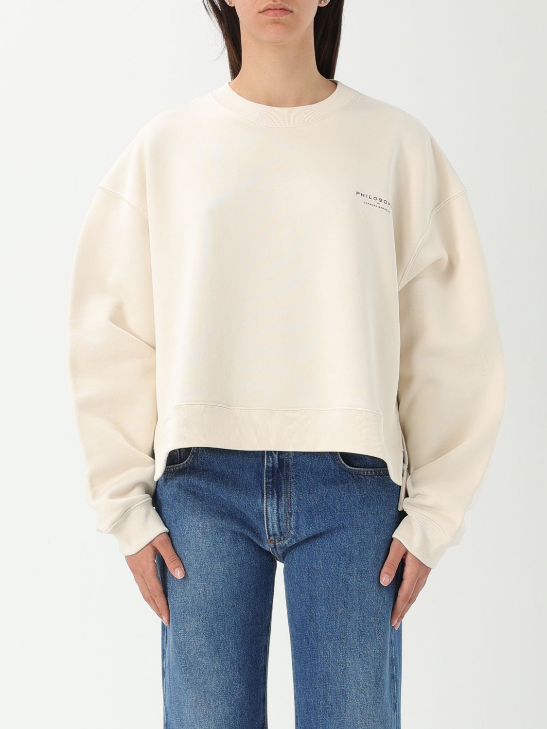 Womans 스웨트 셔츠 Philosophy Di Lorenzo Serafini