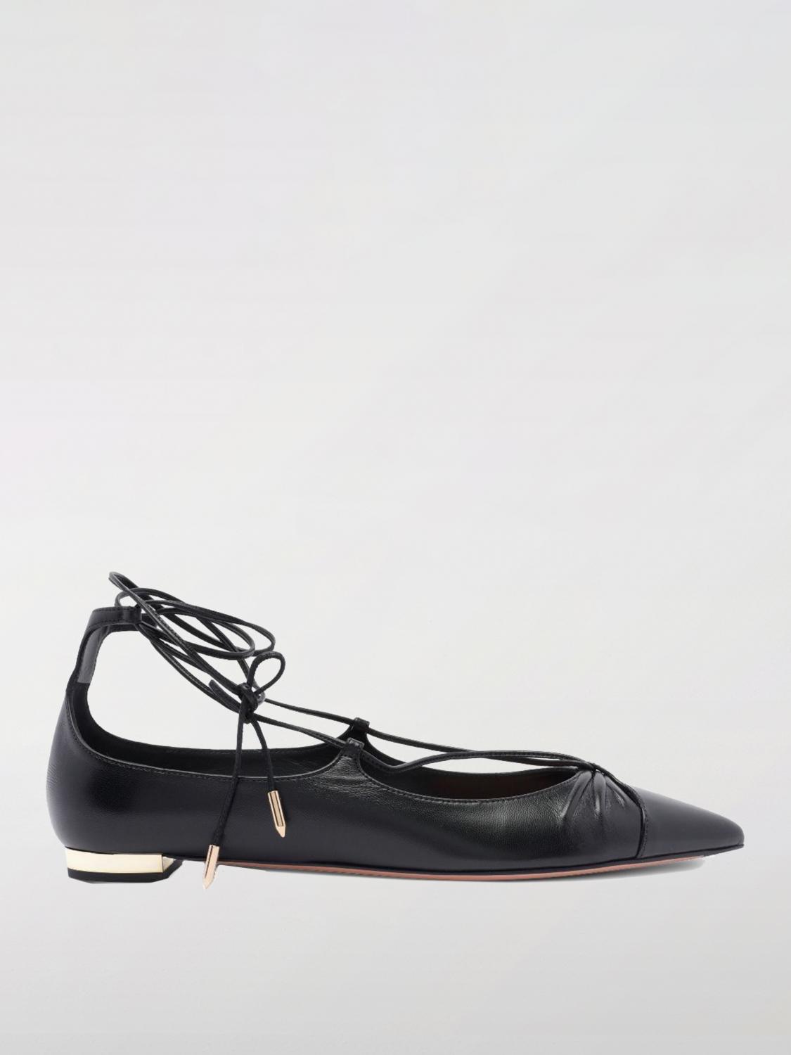 Womans 발레 플랫 Aquazzura