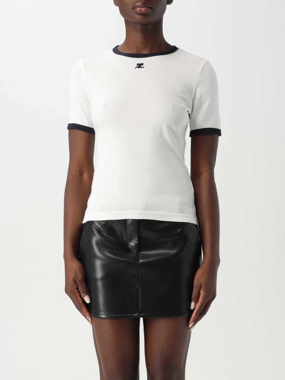 Womans 티셔츠 Courrèges